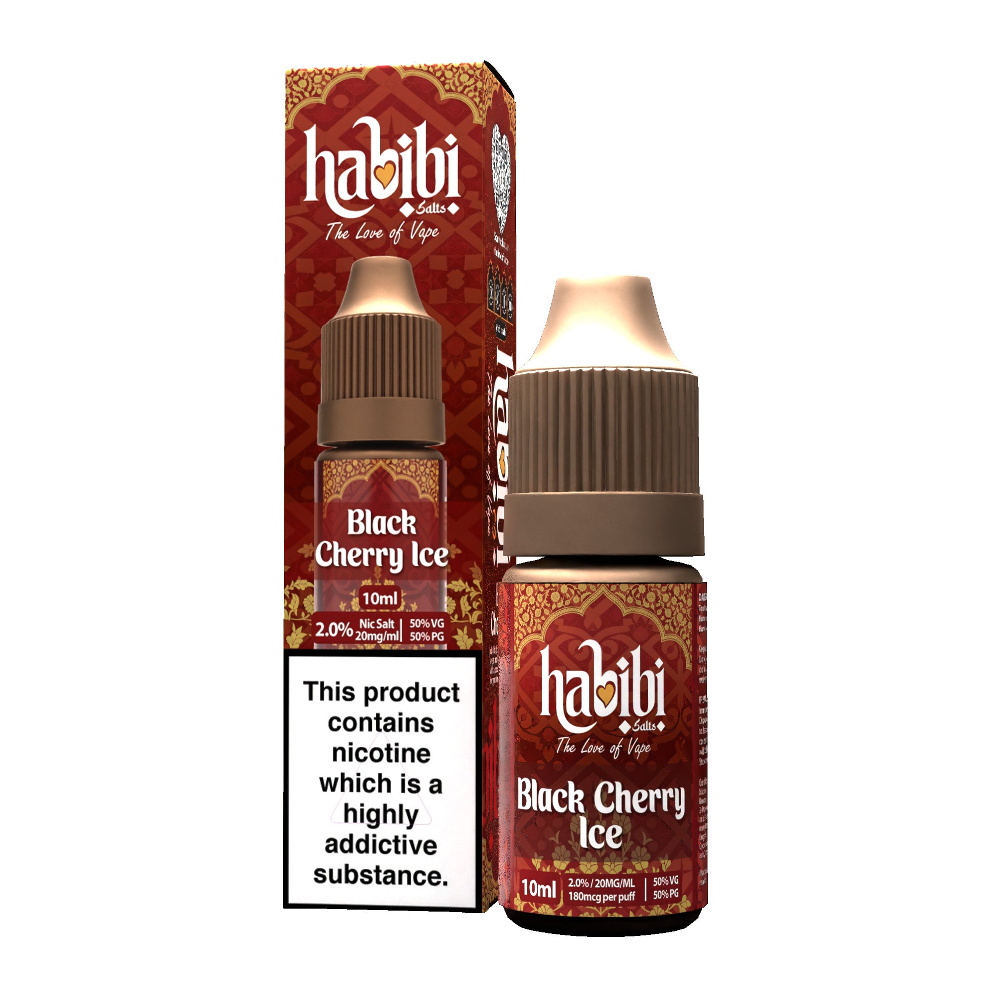 Habibi Salts Black Cherry Ice 10ml E-liquid