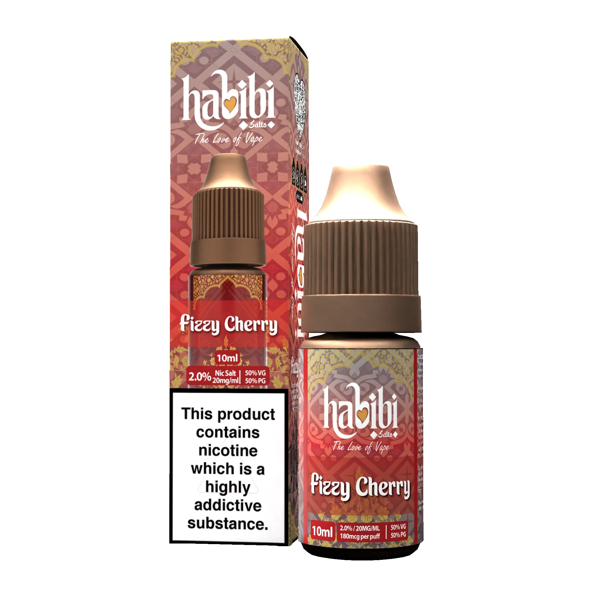 Habibi Salts Fizzy Cherry 10ml E-liquid