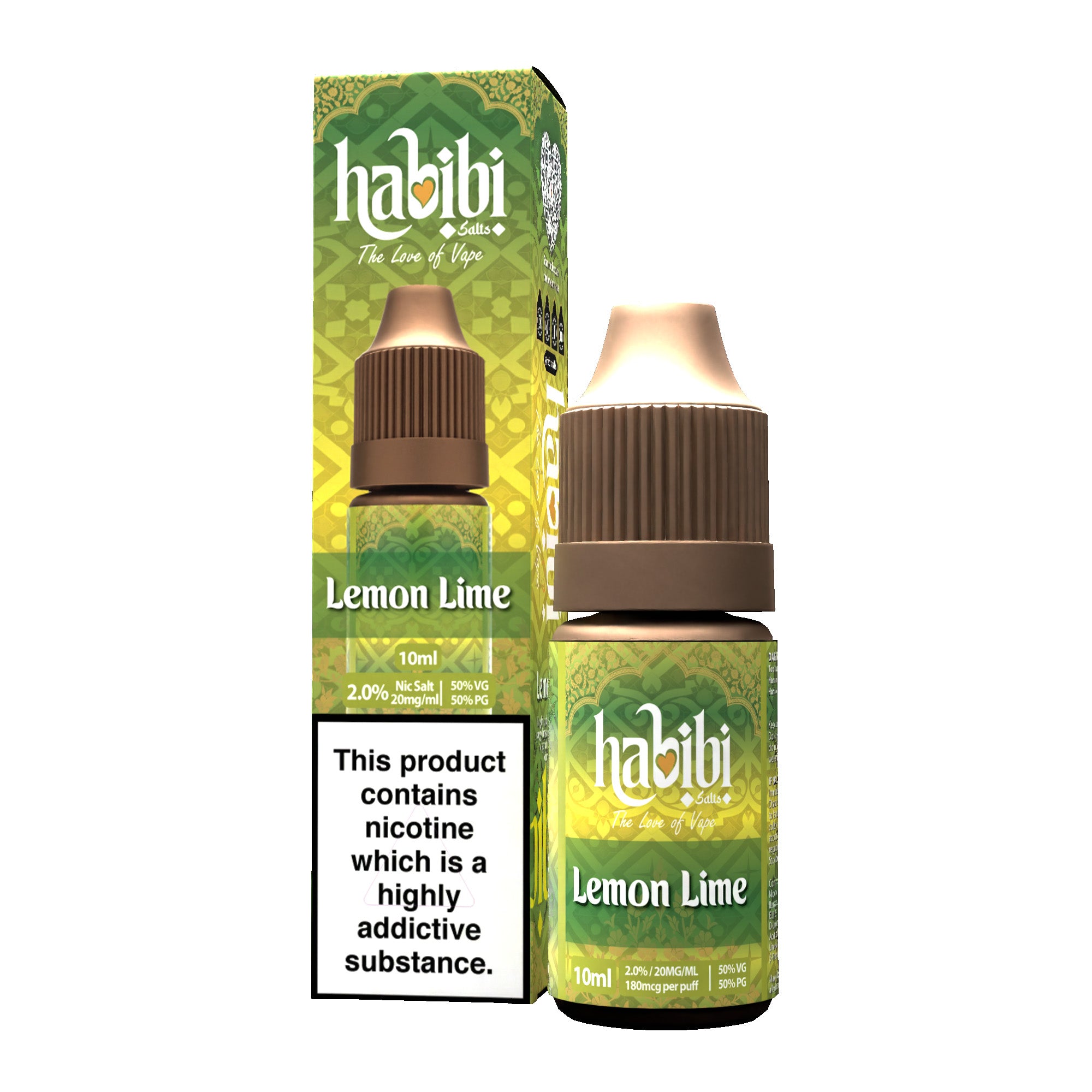 Habibi Salts Lemon Lime 10ml E-liquid