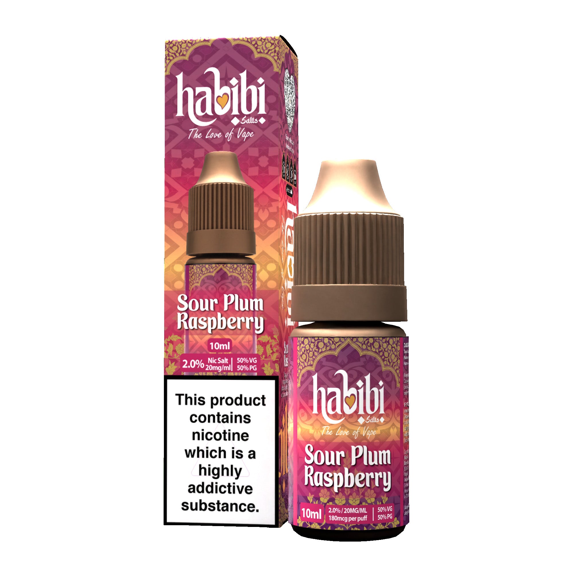 Habibi Salts Sour Plum Raspberry 10ml E-liquid